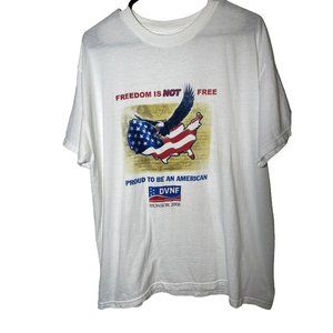 Freedom Is Not Free 2008 Unisex Size Large T-Shirt